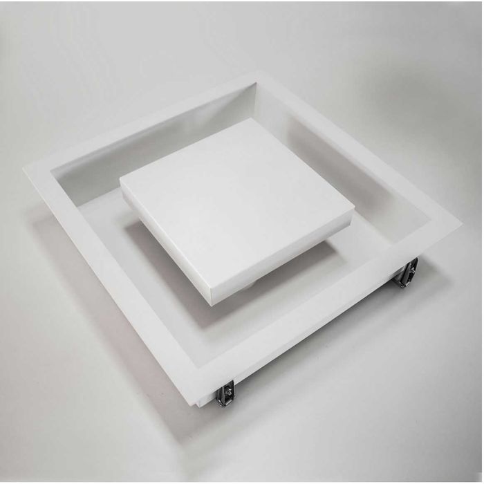 Plafon Luz Indireta 50x50cm Embutir Para Lâmpadas E27 250/5E BT St679