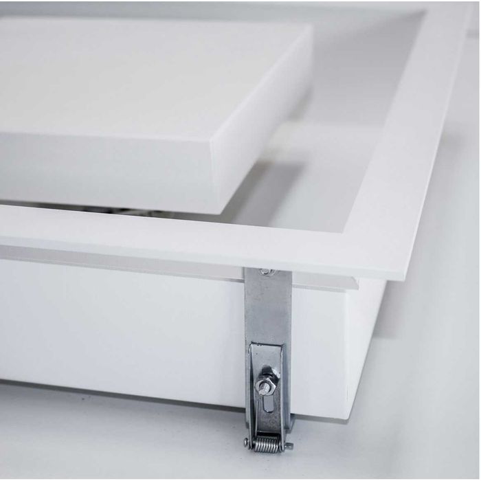 Plafon Luz Indireta 50x50cm Embutir Para Lâmpadas E27 250/5E BT St679