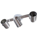 Trilho 3 Spots P/ Par20 40cm Escovado 3000/3 St957