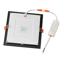 Painel LED 18W Embutir Recuado Low Frame Preto DLD018NB DLD018QB Bella ST2171-Bella Iluminação-Starlumen