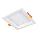 Painel LED Embutir Recuado 12w Low Frame 12cm Bella DLD012Q DLD012N St2172-Bella Iluminação-Branco Quente - 3000K-Bivolt-Starlumen