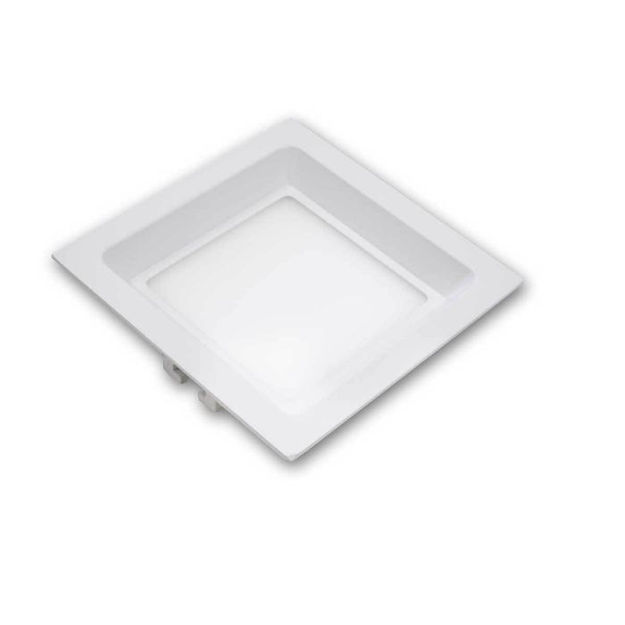 Painel LED Embutir Recuado Quadrado 8W ST1029-Starlumen-Branco Frio - 6000K-Bivolt-