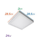 Painel Plafon LED 24W Sobrepor Quadrado Branco Quente 3000K ST1873-Starlumen-