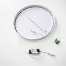 Painel Plafon LED 24W Sobrepor Redondo Branco Frio 6500K ST1873-Starlumen-