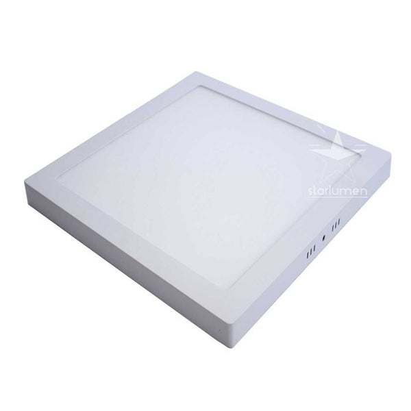 Painel Plafon LED 25W Luminária Sobrepor ST244-Starlumen-Branco Frio - 6000K-Bivolt-