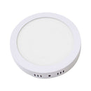 Painel Plafon Led 12w Luminária Sobrepor Redondo St535-Starlumen-Branco Frio - 6500K-Bivolt-