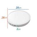 Painel Plafon Led 25w Luminária Sobrepor Redondo St546-Starlumen-