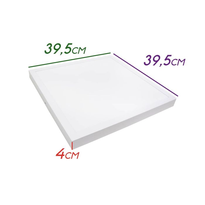 Painel Plafon Led 36w Sobrepor Quadrado 40x40cm St1453-Starlumen-Starlumen
