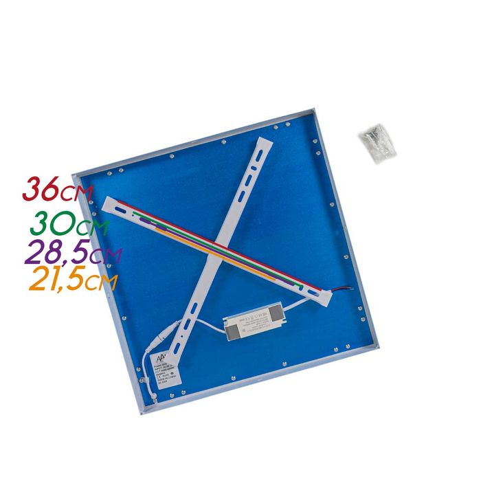Painel Plafon de Sobrepor LED 36W Quadrado 40x40cm ST2387-Starlumen-