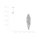 Pendente Aiko LT013-AB Ouro Fosco + Ambar Starlux para G9 ST2575-Starlux-Starlumen