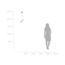 Pendente Aiko LT013-WH Ouro Fosco + Branco para G9 Starlux ST2575-Starlux-Starlumen