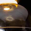 Pendente Amana Ouro Fosco e Ambar Zr110 40x53cm LED 9W 3000k Starlux ST2587-Starlux-Starlumen