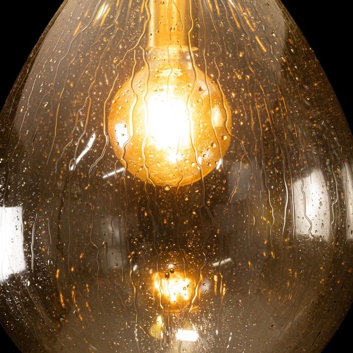 Pendente Amora Aqua Ouro e Conhaque 30cm para E27 ZR163-30WA Starlux ST2608-Starlux-Starlumen