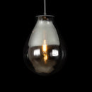 Pendente Amora Preto Globo de Vidro Smoky Starlux E14 ZR020-S-SMK ST1722-Starlux-Starlumen