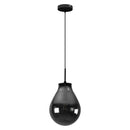 Pendente Amora Preto Globo de Vidro Smoky Starlux E14 ZR020-S-SMK ST1722-Starlux-Starlumen