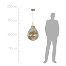 Pendente Amora ZR161-40CO 36x54cm para E-27 Starlux ST2540-Starlux-Starlumen