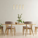 Pendente Anakin Ouro Fosco e Ambar LED 3W Branco Quente ZR151 Starlux ST2641-Starlux-Starlumen