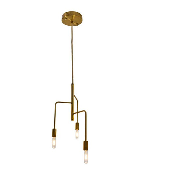 Pendente Analu Metal Bronze P/ 3 Lampadas E14 ZR023-BZ St1738-Starlux-Starlumen