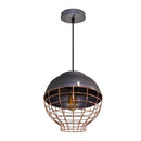 Pendente Aramado Cobre e Cinza Fosco Pd1110 St1507-Newline-Starlumen