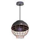 Pendente Aramado Cobre e Cinza Fosco Pd1110 St1507-Newline-Starlumen