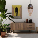 Pendente Aramado Vertical Cobre e Cinza Fosco PD1109 St1502-Newline-Starlumen