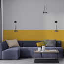 Pendente Arandela Emma LT012-BK Preto Fosco e Transparente LED 4W 2700k Starlux ST2573-Starlux-Starlumen