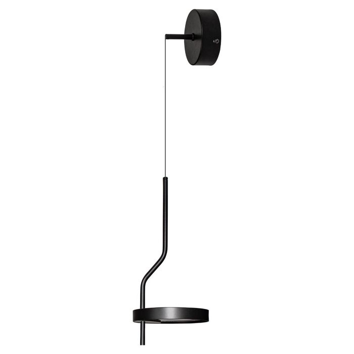 Pendente Arandela Emma LT012-BK Preto Fosco e Transparente LED 4W 2700k Starlux ST2573