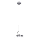 Pendente Arandela Emma LT012-Cromado Transparente LED 4w 2700k Starlux ST2573-Starlux-Starlumen