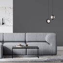 Pendente Artemis Globo Vidro para 2 G9 VL011-BK Starlux ST2519-Starlux-Starlumen