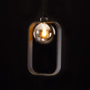 Pendente Aruna Preto Fosco e Smoky ZR097 SKY Globo Vidro para G9 Starlux ST2622-Starlux-Starlumen