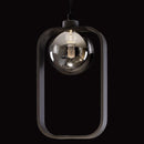 Pendente Aruna Preto Fosco e Smoky ZR097 SKY Globo Vidro para G9 Starlux ST2622-Starlux-Starlumen
