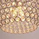 Pendente Ava De Cristal 29x20 Cm Cromado 2876 St1498-Mantra Iluminação-Starlumen