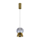Pendente Bambini Bronze E Transparente 8W 3000K LED DW009 Bella ST2820-Bella Iluminação-Starlumen