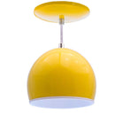 Pendente Bola Alumínio 1xG9 ST3028 - Amarelo com interior Branco-Starlumen-