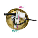 Pendente Caju Cúpula Vidro 23x30cm 1xE14 Bella Iluminação RZ001ES ST1882-Bella Iluminação-Starlumen