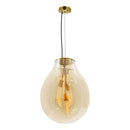 Pendente Caju Vidro 48x63cm 3xE27 Bella Iluminação RZ001EL St1882-Bella Iluminação-Starlumen