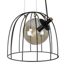 Pendente Carola Preto e Conhaque para E14 Starlux ZR028 ST2388-Starlux-Starlumen