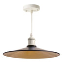 Pendente Chapéu Chinês Preto e Dourado 26 cm St1377 - Branco-Starlumen-