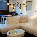 Pendente Cluster Sputnik Atom Orbit Molecula QPD13229 St1459-Quality-Starlumen