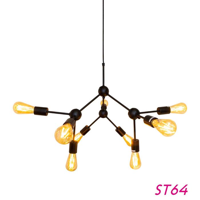 Pendente Cluster Sputnik Atom Orbit Molecula QPD13229 St1459-Quality-Starlumen