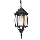 Pendente Colonial Preto vintage retro para lâmpada E-27 SBK - AC205T ST205T-Starlumen-