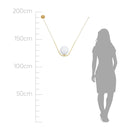 Pendente Cora Gold Fosco Cúpula Globo Vidro Leitoso P/ 1 Lamp G9 GW1398-1S ST1753-Starlux-Starlumen