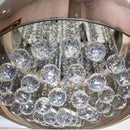 Pendente Cristal Bella Soho Cobre 50cm para 6 lâmpadas G9 Pd001CO St576-Bella Iluminação-Starlumen