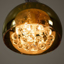 Pendente Cristal Bella Soho Gold 28cm PD005G ST473-Bella Iluminação-Starlumen