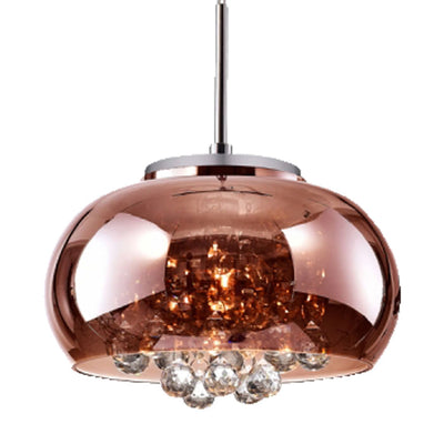 Pendente Cristal Bella Soho Cobre 20cm Led 5w PD007CO St482