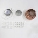 Pendente Cristal Soho Cobre 20cm 1xG9 Bella PD007CO ST482-Bella Iluminação-Starlumen