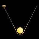 Pendente Cúpula Globo Vidro Leitoso Cora P/ 1 E27 MD1398-1ASG St1790-Starlux-Starlumen