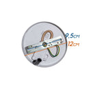 Pendente Cúpula Globo Vidro Leitoso Cora P/ 1 E27 MD1398-1ASG St1790-Starlux-Starlumen