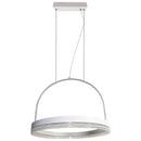 Pendente Emily Anel E Cristal Led Integrado 20w Ø40cm PM31197-WH St1762-Starlux-Starlumen