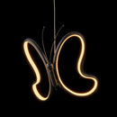 Pendente Farfalla Borboleta Preto LED 12W HL006BK Starlux ST2555-Starlux-Starlumen